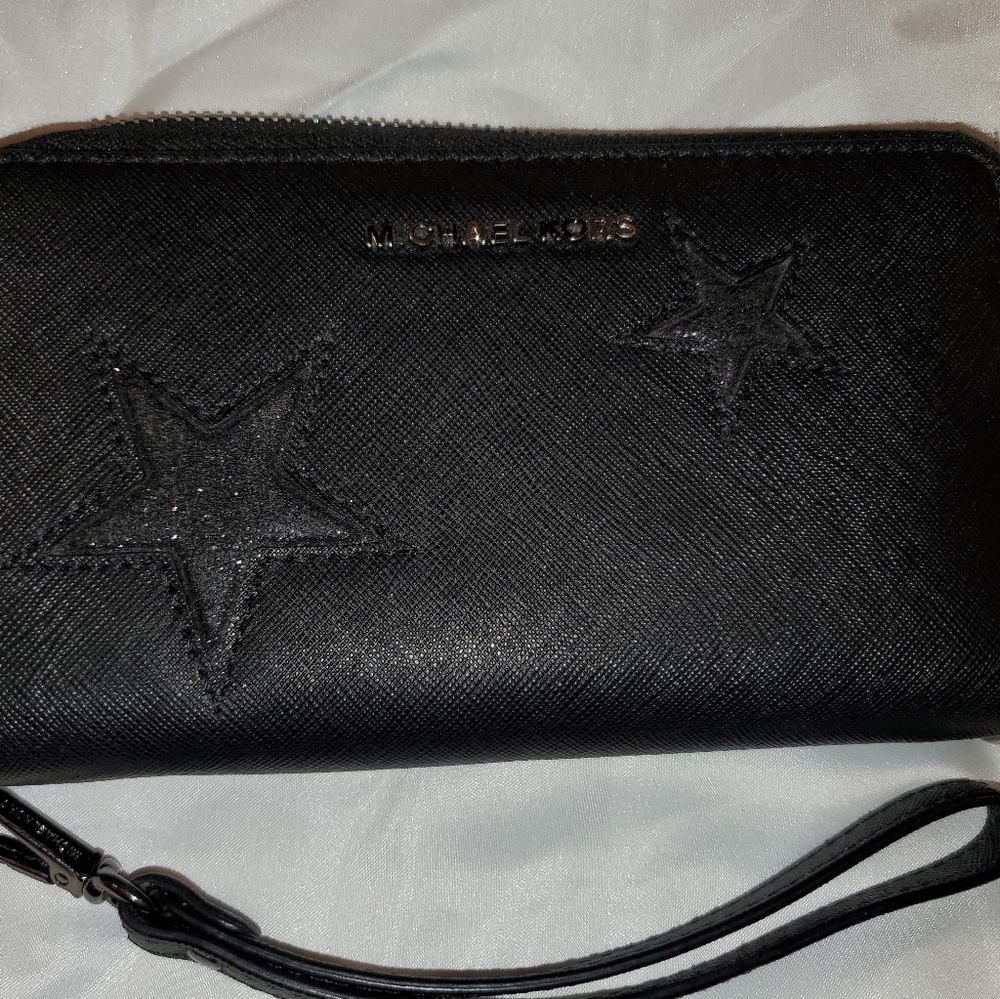 Michael Kors wallet and cosmetic bag